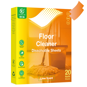 Floor Cleaner Dissolvable Sheets 