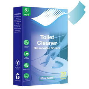 Toilet Cleaner Dissolvable Sheets 
