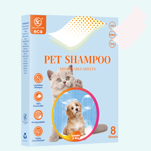 PETShampoo Disolvable Sheets 